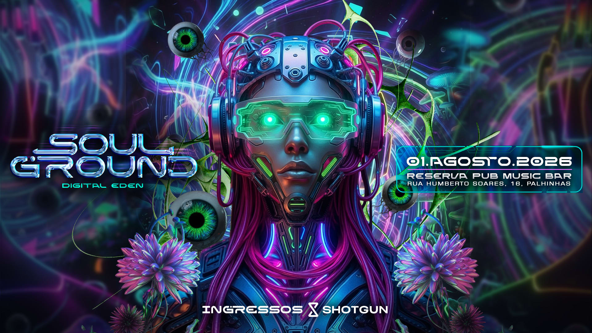 Soulground - Digital Eden Cover