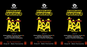 Dinosaur Spaceship - Khaos Sektor - Auros Tauros Cover
