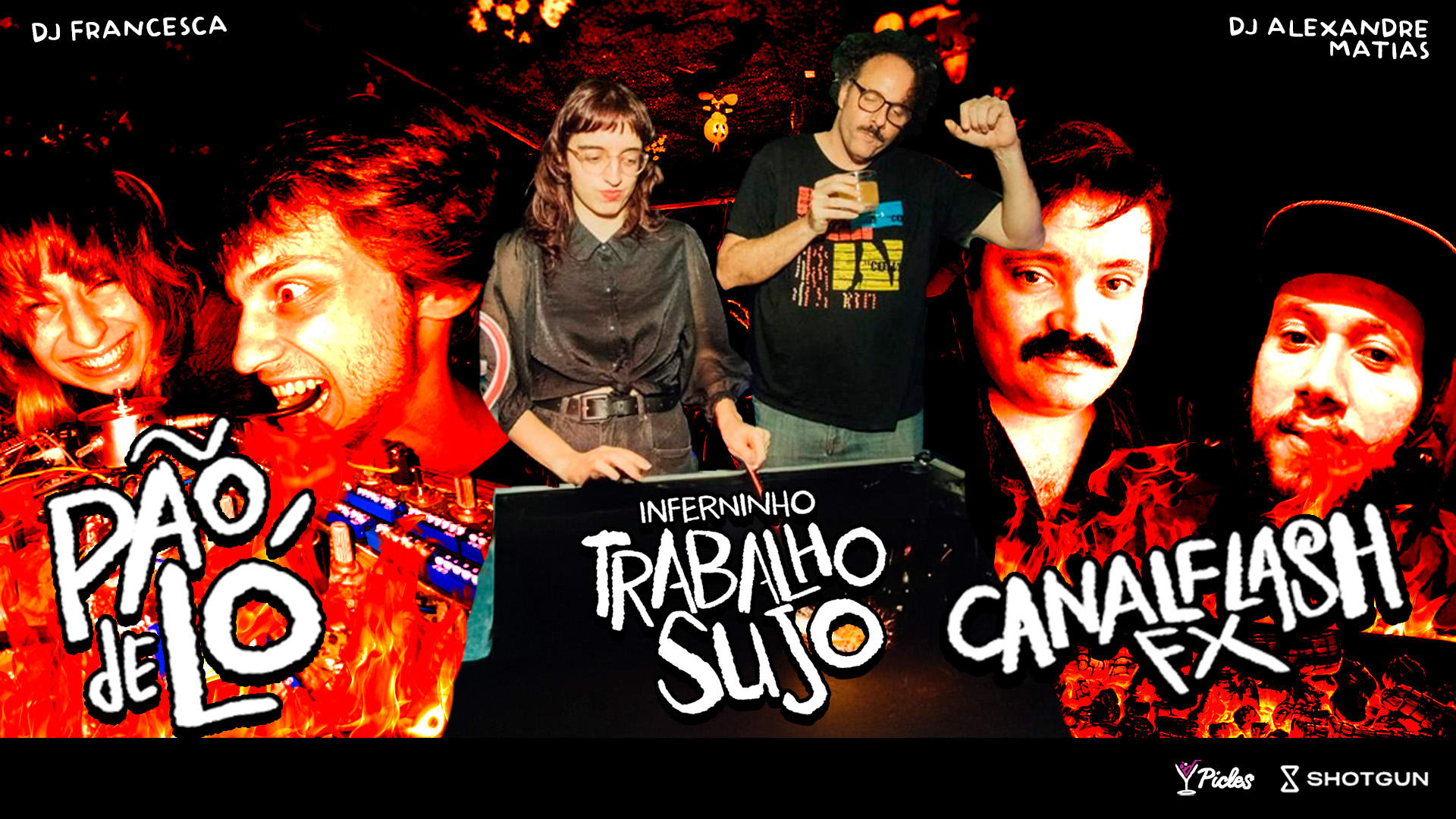 Inferninho Trabalho Sujo - Canalflash Fx + Pão De Ló Cover