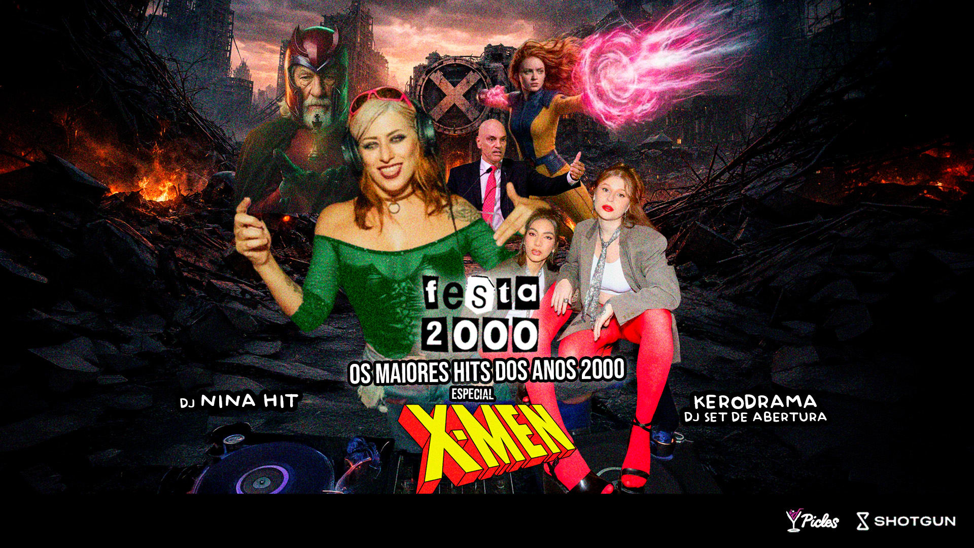 Festa 2000 Especial X-Men - Nina Hit + Kerodrama Cover