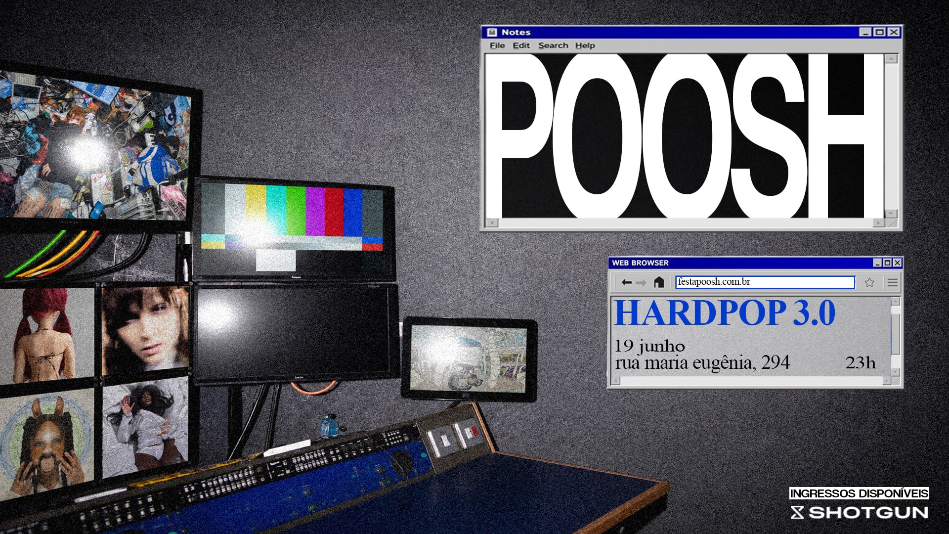 Poosh: Hardpop 3.0 Cover