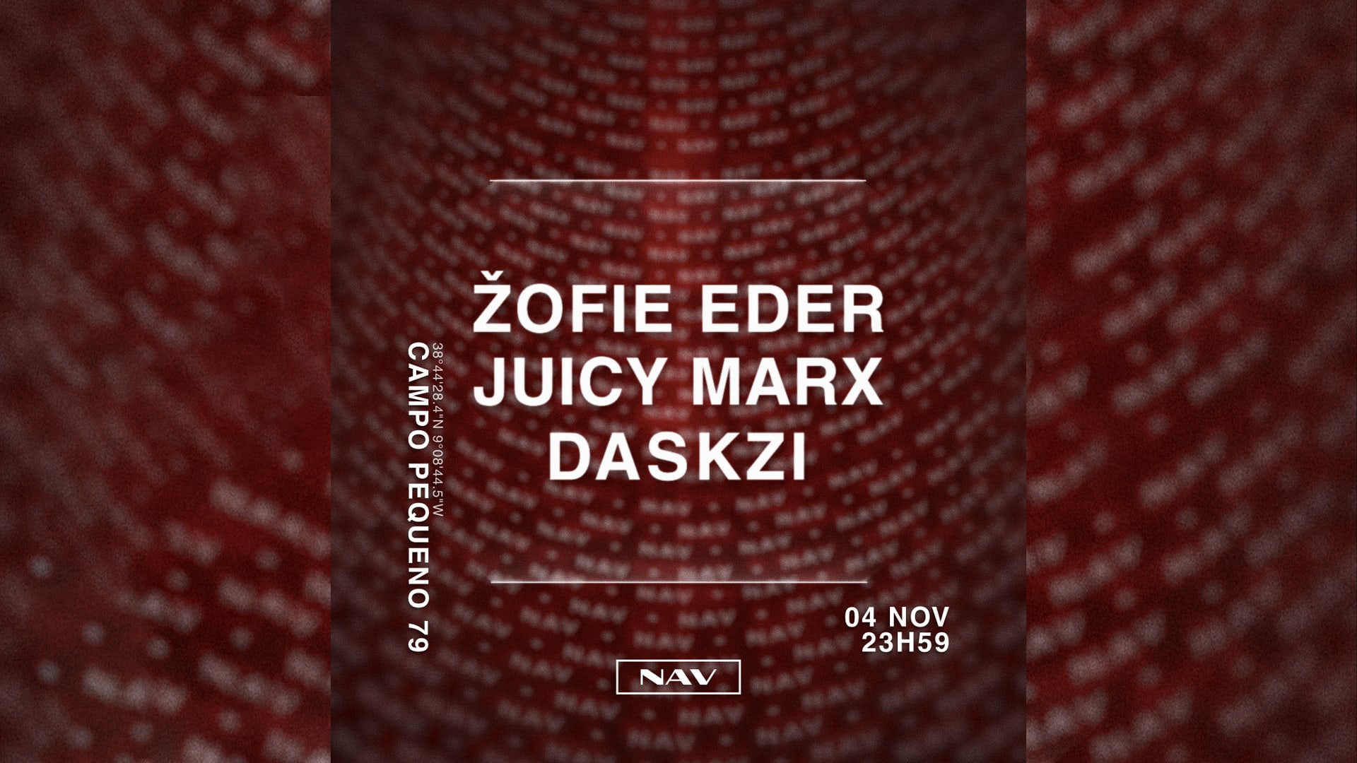 Nav – Žofie Eder / Juicy Marx / Daskzi [Techno] Cover