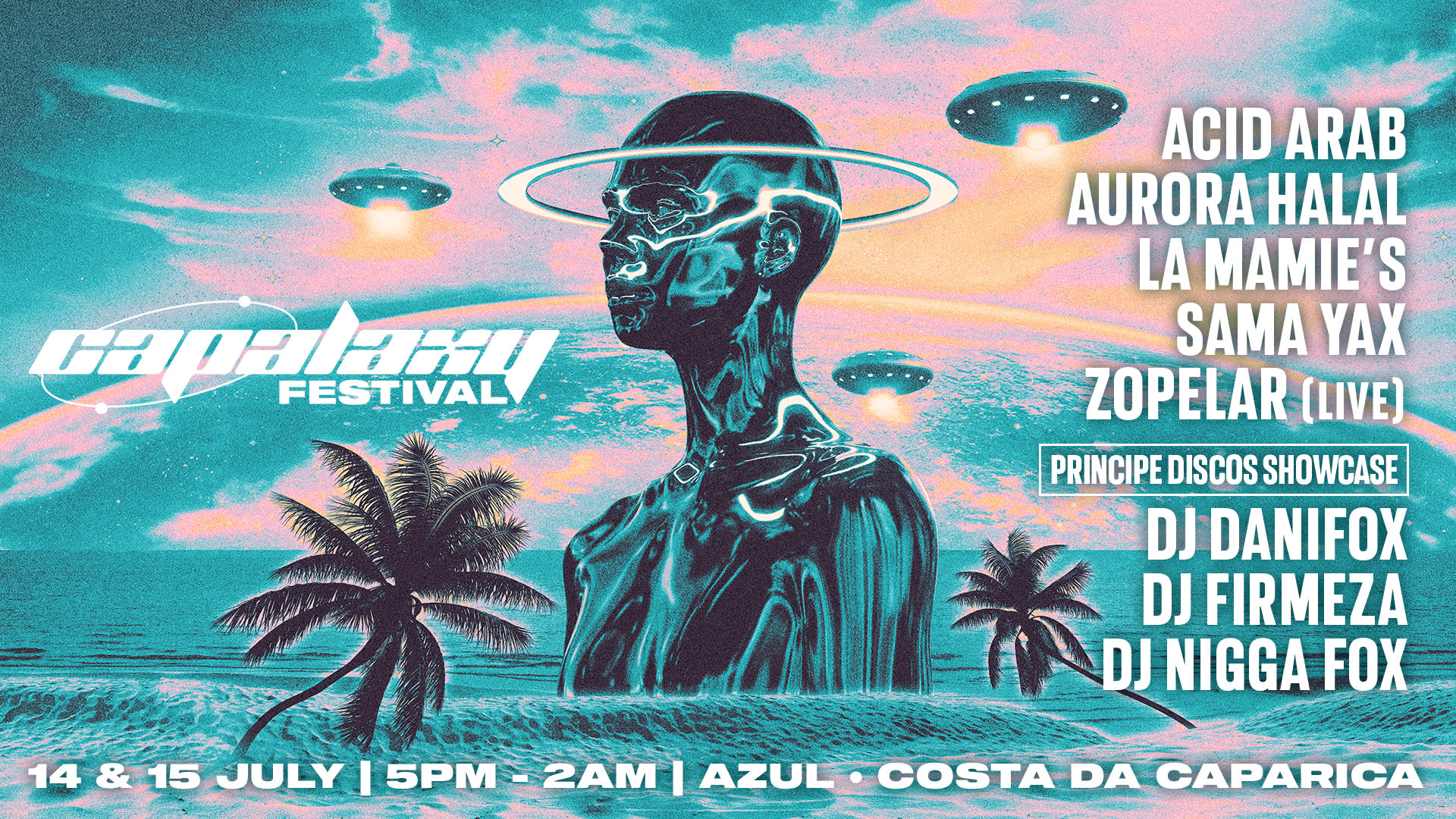 Capalaxy Festival : Beach In Space Cover