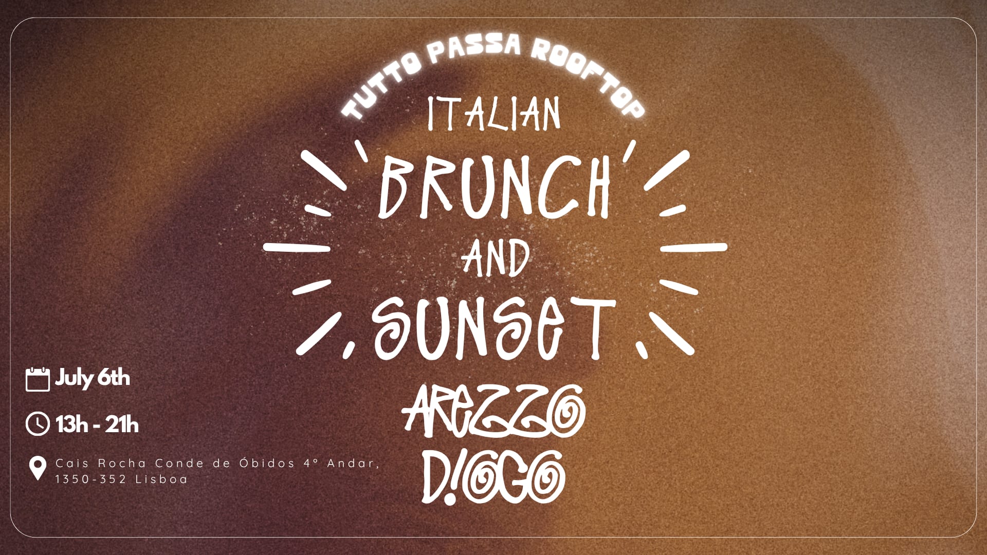 Tutto Passa Rooftop | Italian Brunch And Sunset With Dj Set Cover