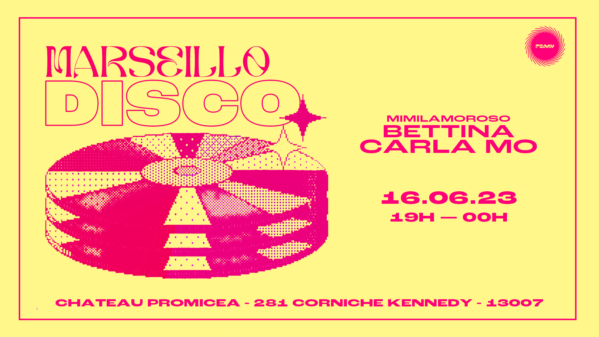 Marseillo Disco - Pour Que Marseille Vrille - 16 Juin 2023 Cover