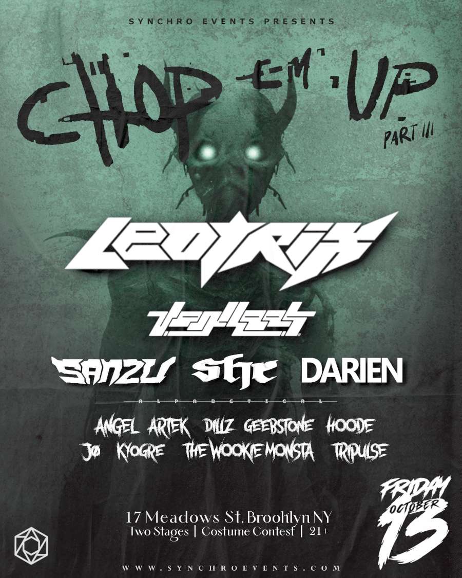 Synchro Events Presents Chop Em Up Part III Cover