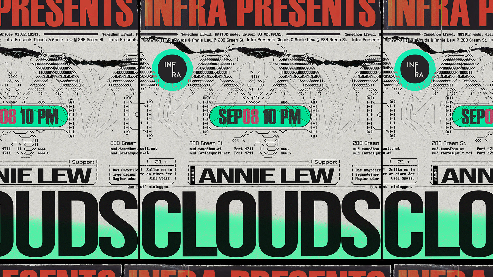 Infra Presents Clouds & Annie Lew Cover