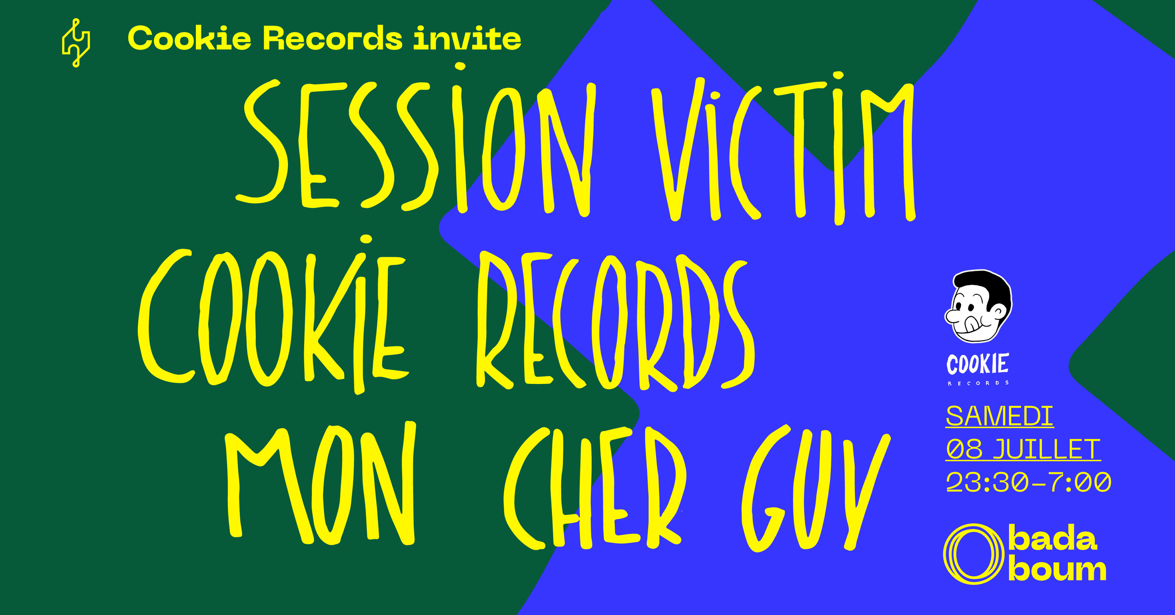 Club — Cookie Records Invite Session Victim (+) Mon Cher Guy Cover