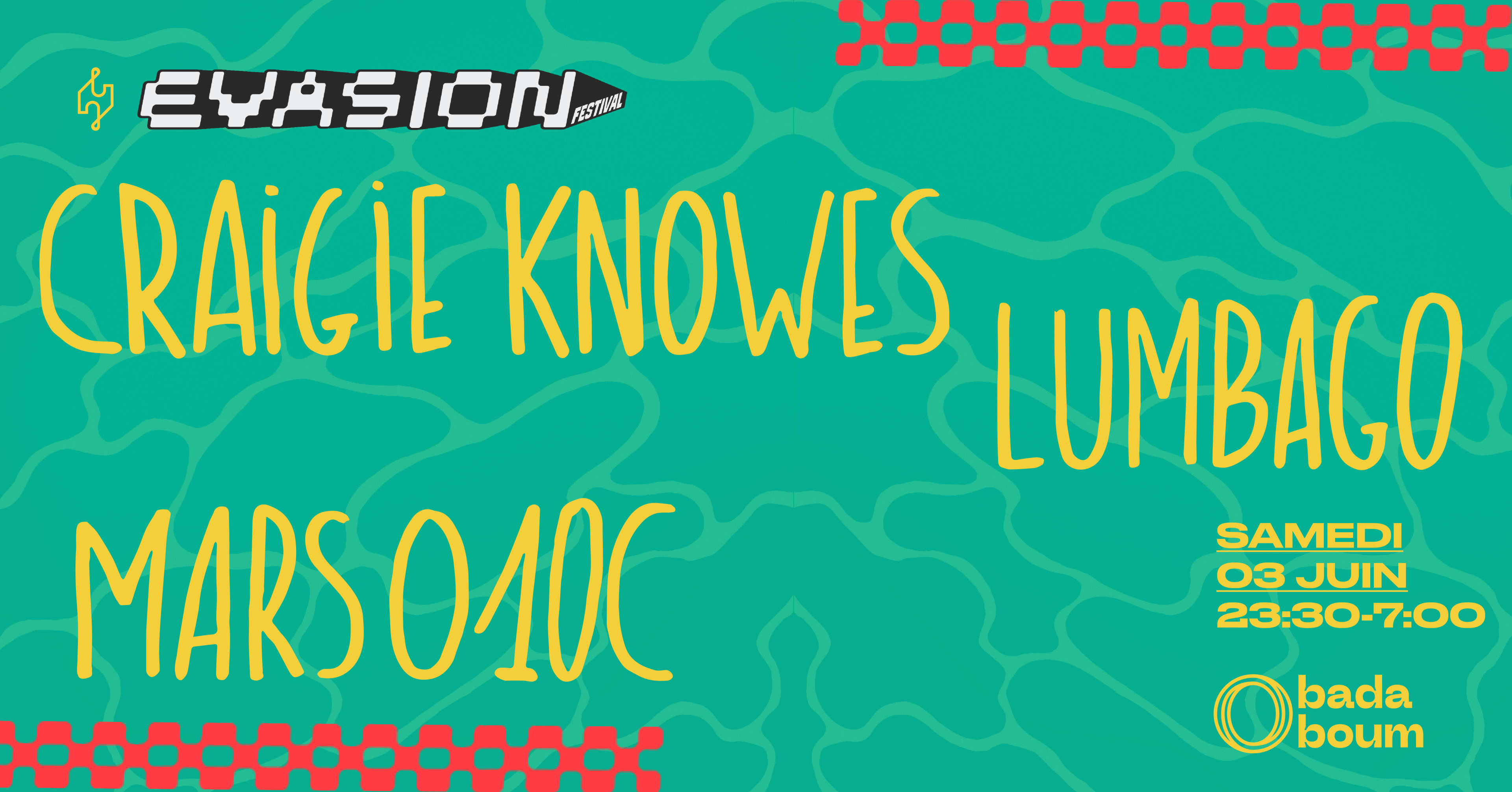 Club — Off Evasion Festival W/ Craigie Knowes (+) Lumbago Cover