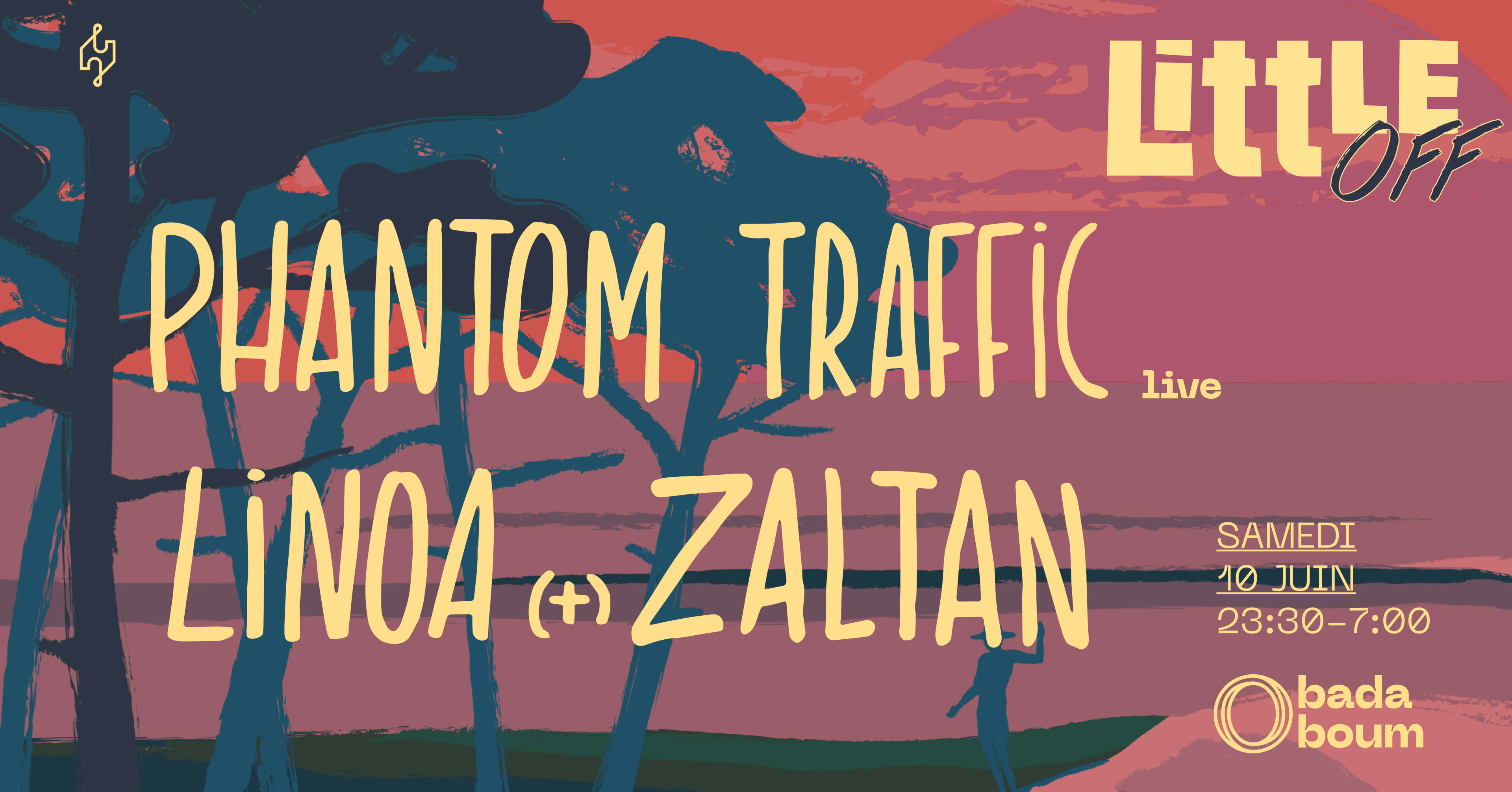 Club — Off Little Festival : Phantom Traffic Live (+) Linoa Cover