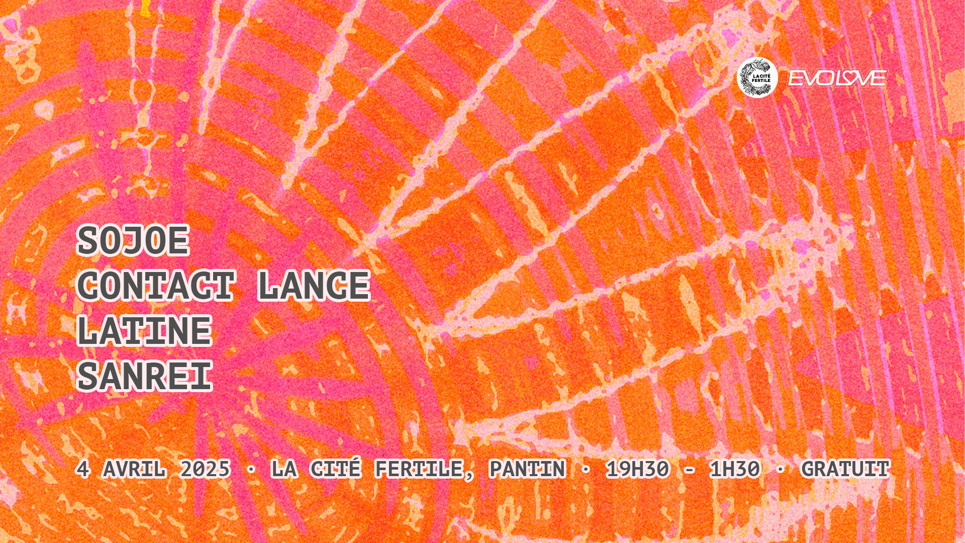 Evolove · Sojoe, Contact Lance, Latine, Sanrei Cover