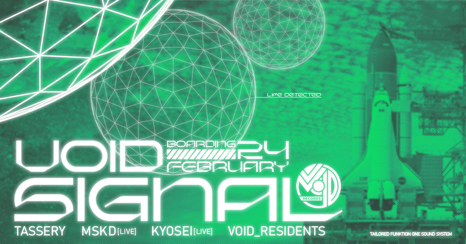 Void Signal W/ Kyosei (Live), Tassery, Mskd (Live) Cover