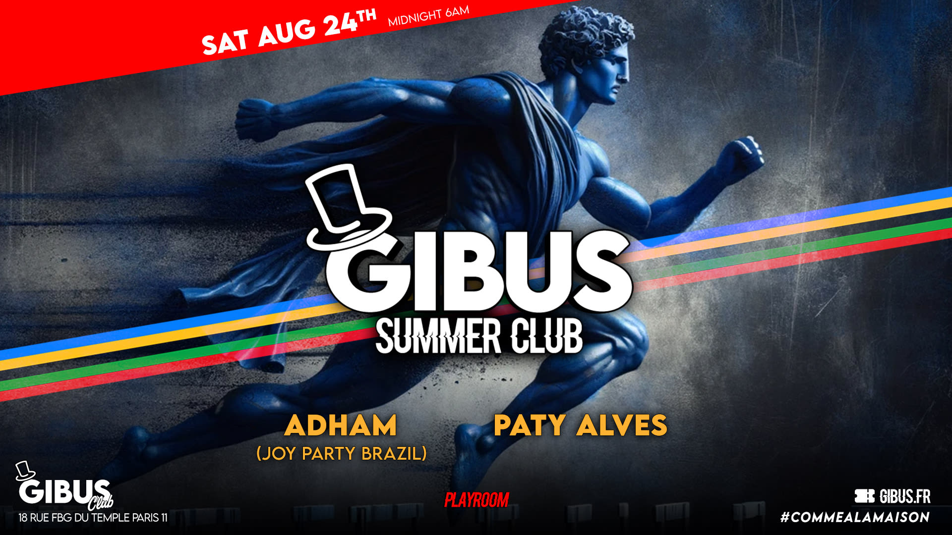 Gibus Summer Club W/ Adham Cover
