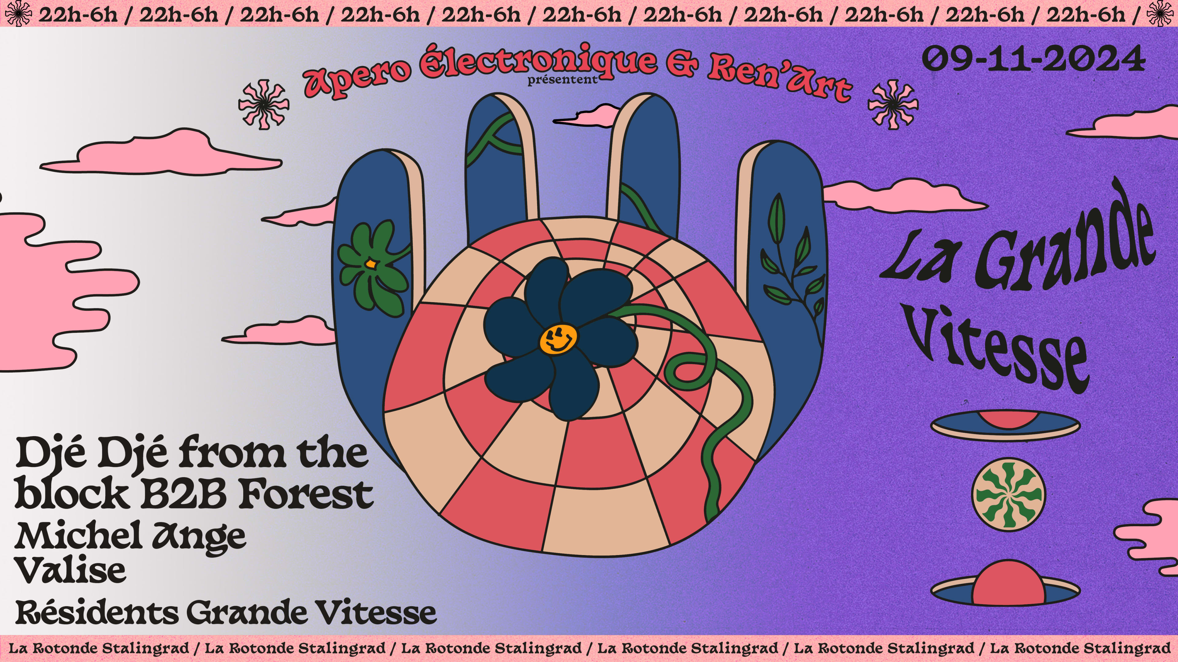 [Entrées Sur Place] Grande Vitesse - Rotonde Stalingrad Cover