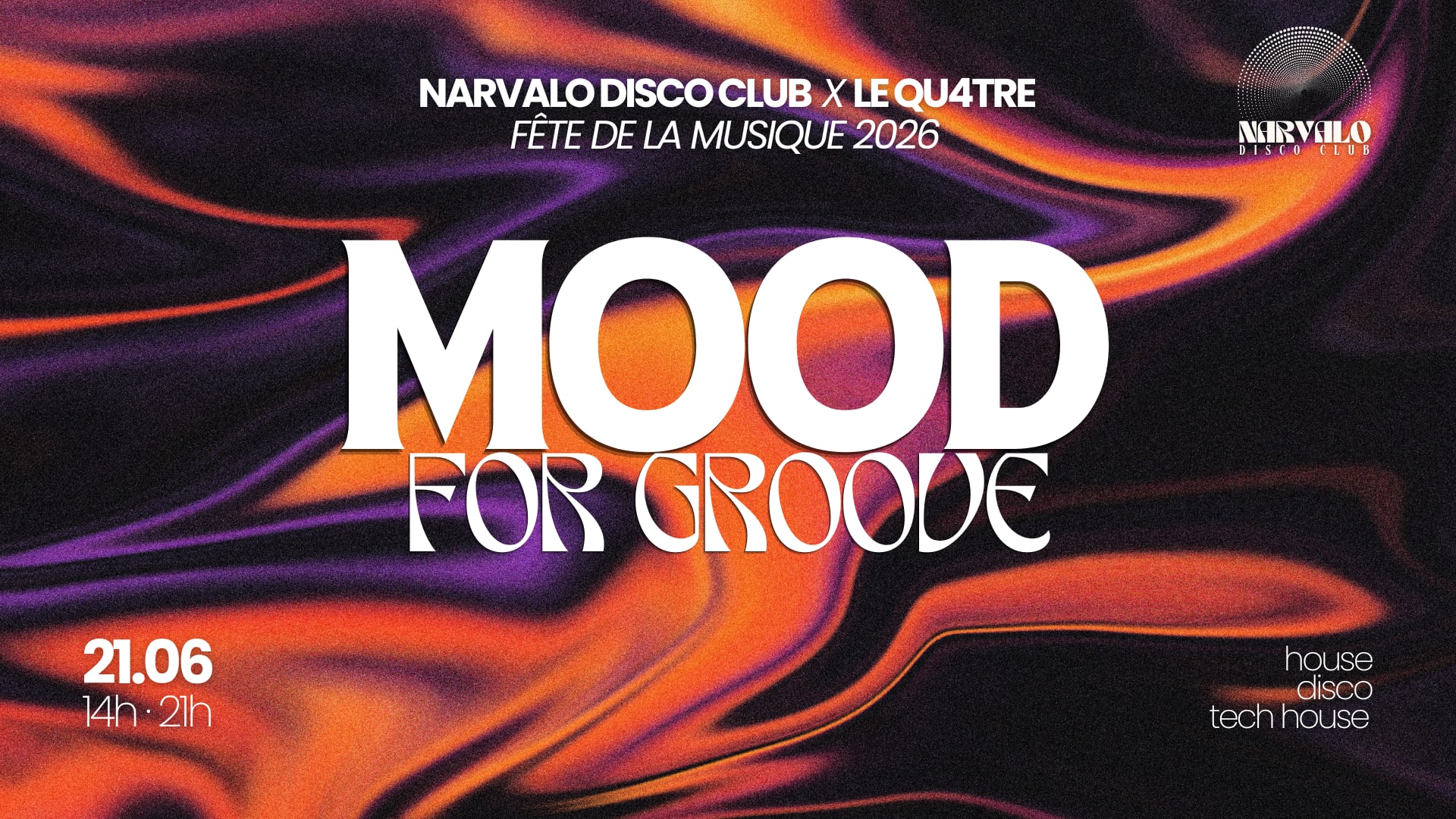 Narvalo Disco Club : Mood For Groove [Fdlm 2026] Cover