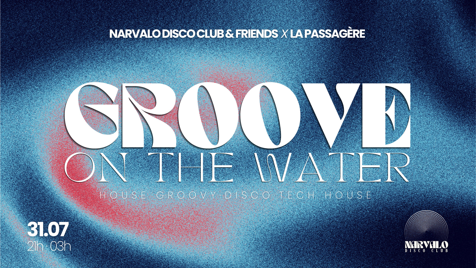 Narvalo Disco Club  : Groove On The Water Cover