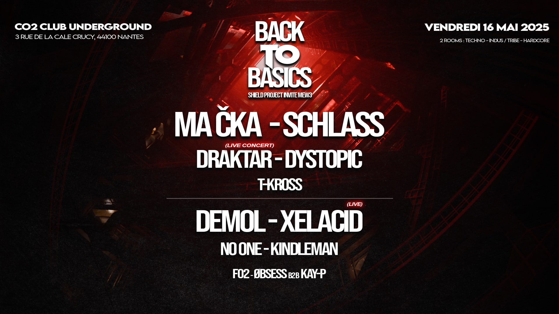 Back To Basics – Une Soirée Signée Shield Project & Mew3 Cover