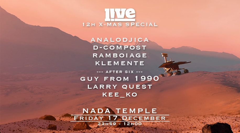 Live X-Mas Special At Nada Temple Cover
