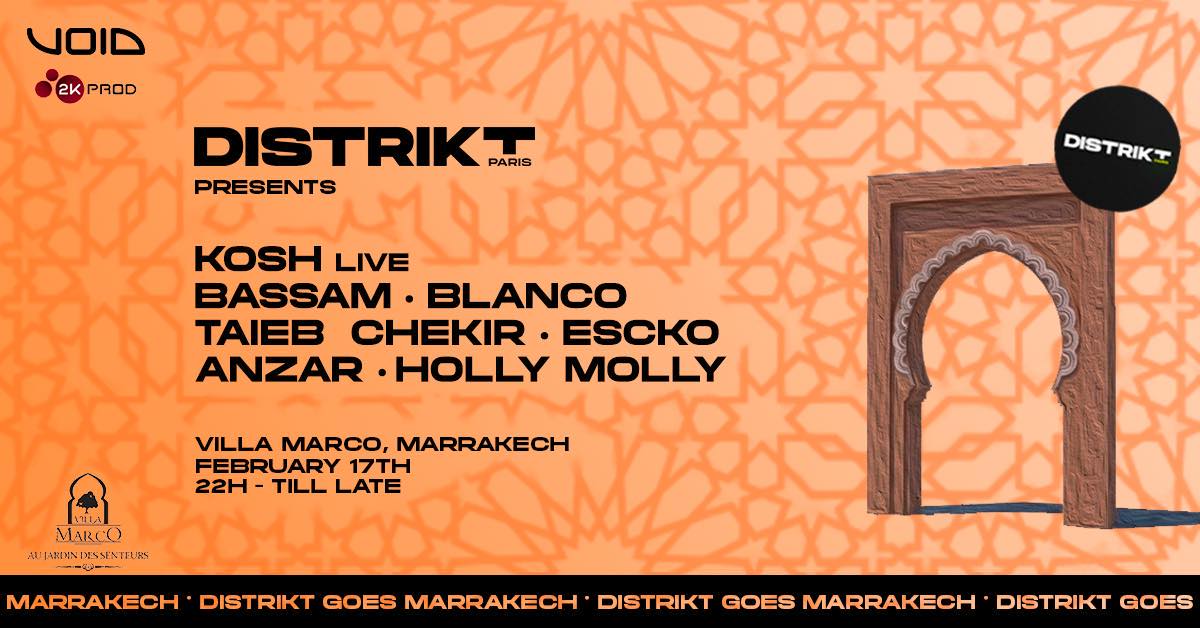 Distrikt Goes Marrakech Cover