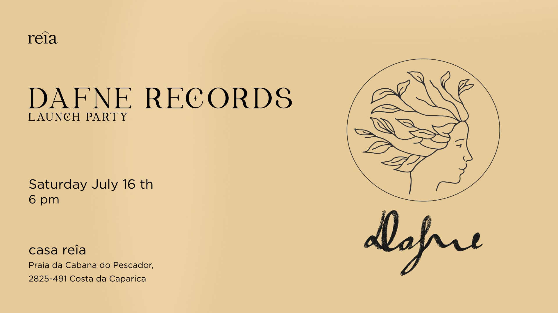 Reia Convida - Dafne Records Launch Party Cover