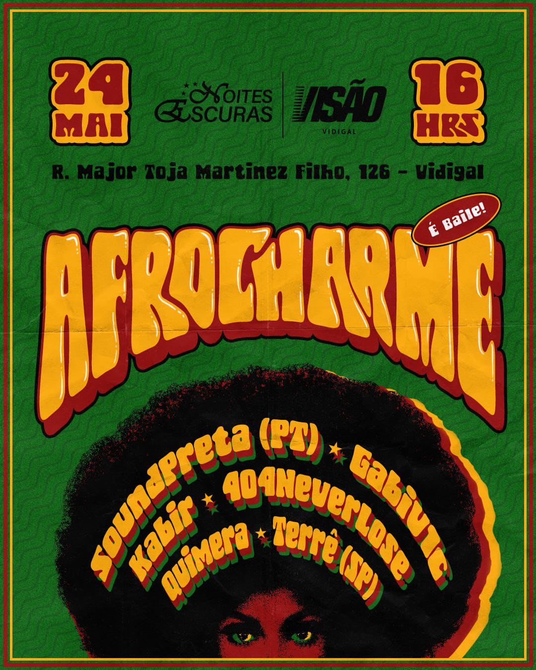 Noites Escuras: Afrocharme Cover