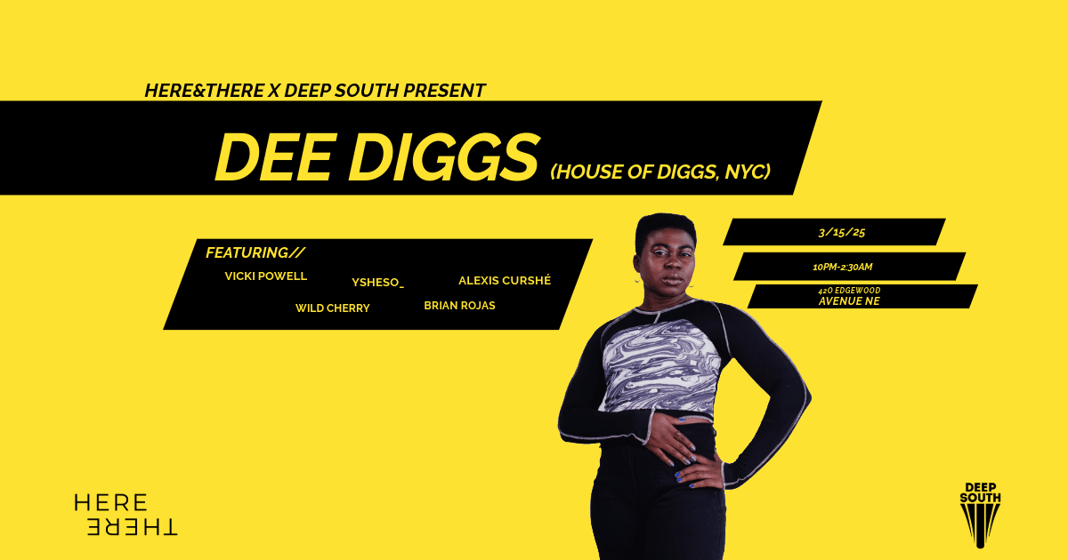 Here&There X Deep South Present Dee Diggs Cover