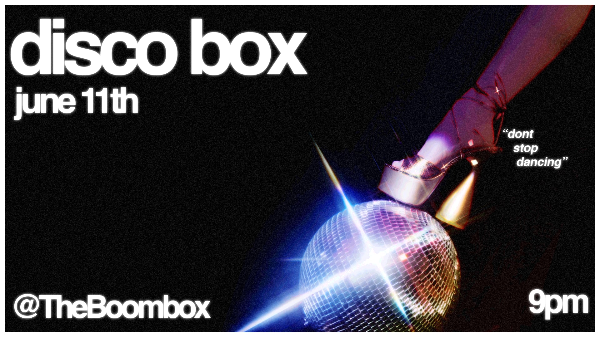 Disco Box II Cover