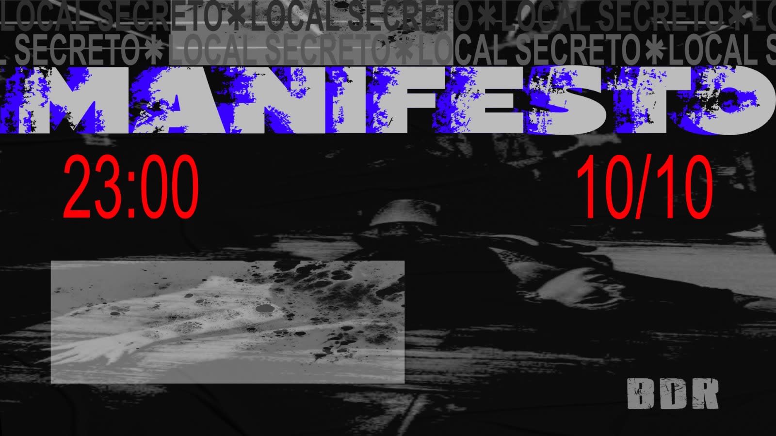 Bdr | Barulho Da Rua #01 Man!Festo Cover