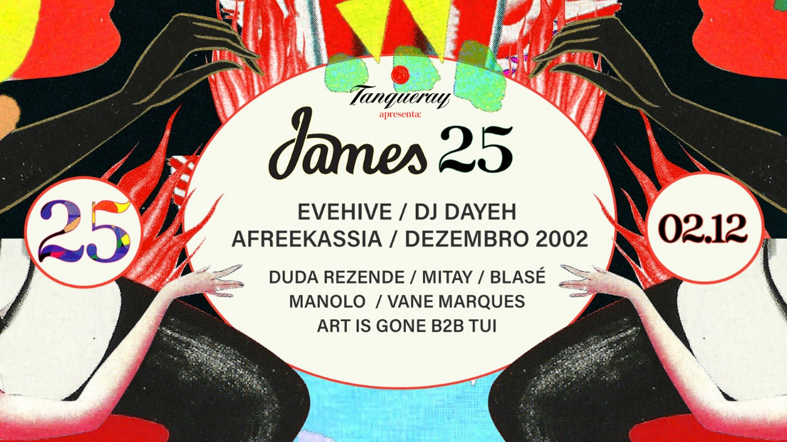 25 Anos De James Bar Cover