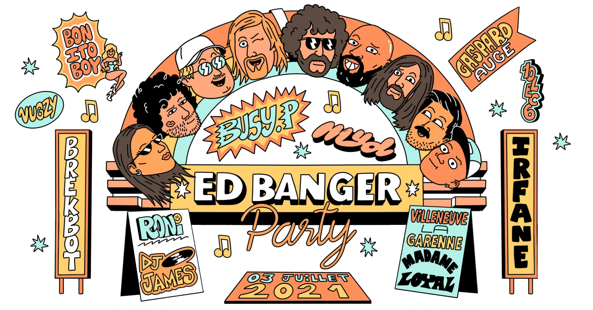 Madame Loyal : Ed Banger Party  Cover
