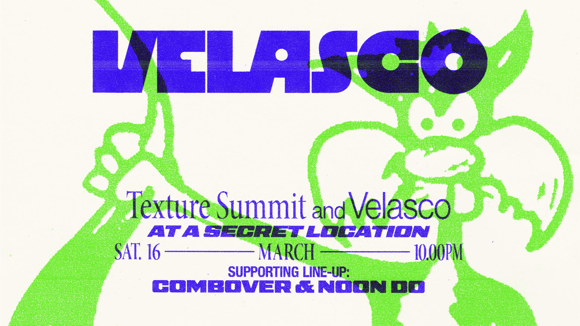 Texture Summit Presents: Velasco (Nyc/Berlin) Cover