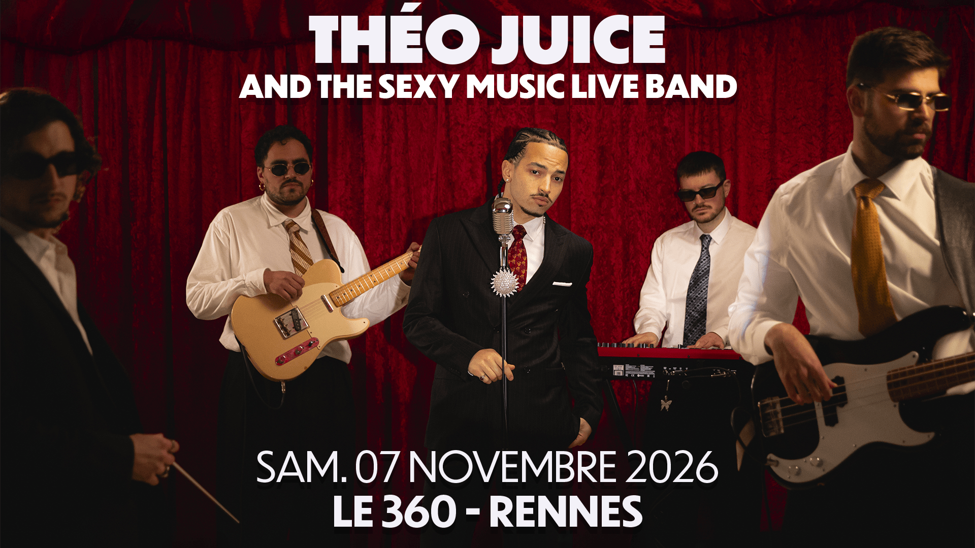 Théo Juice And The Sexy Music Live Band Cover