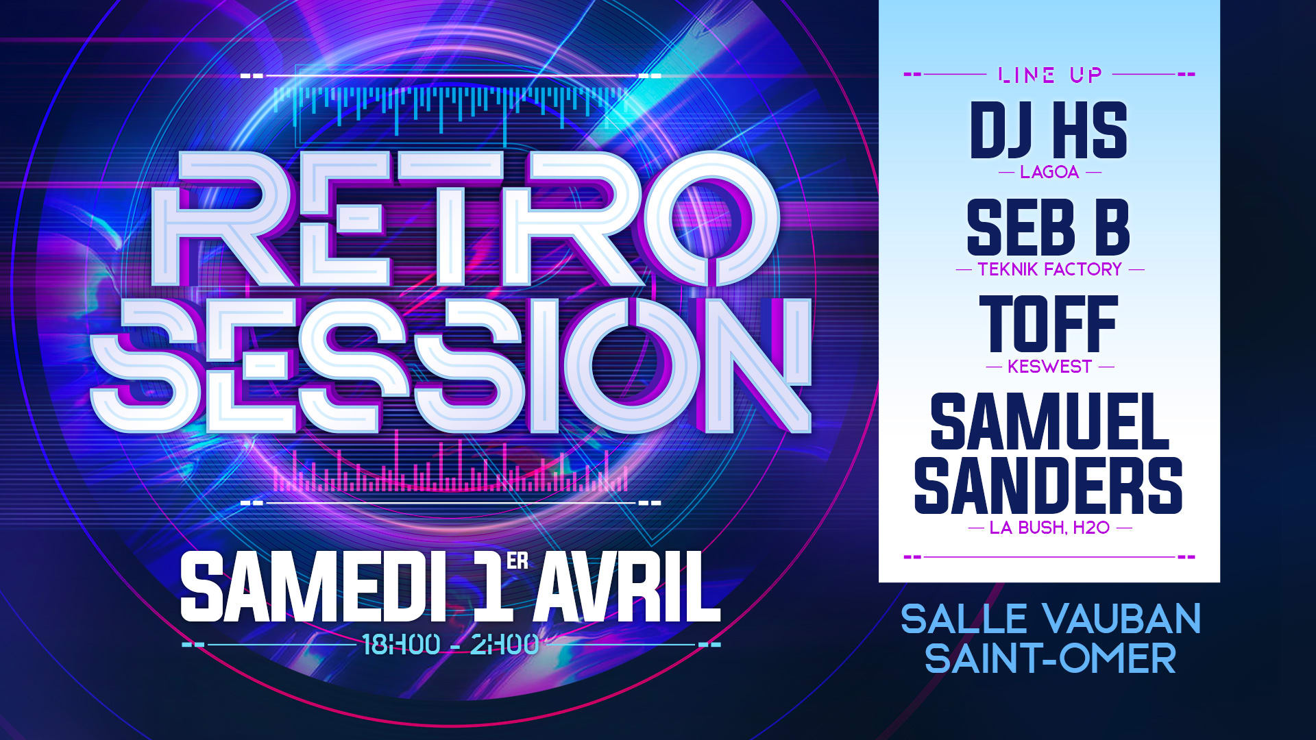 Soirée Retro House Cover