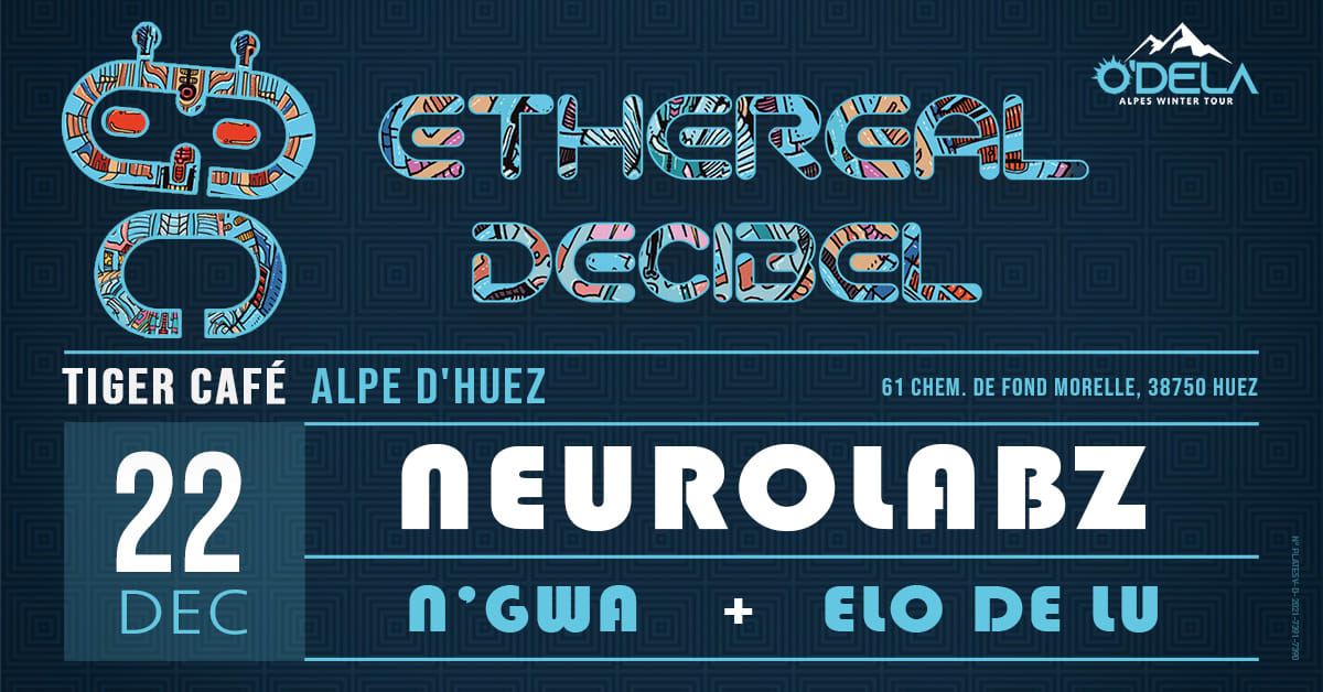 Ethereal Decibel - Winter Tour - Le Tiger Alpe Huez - Free Cover