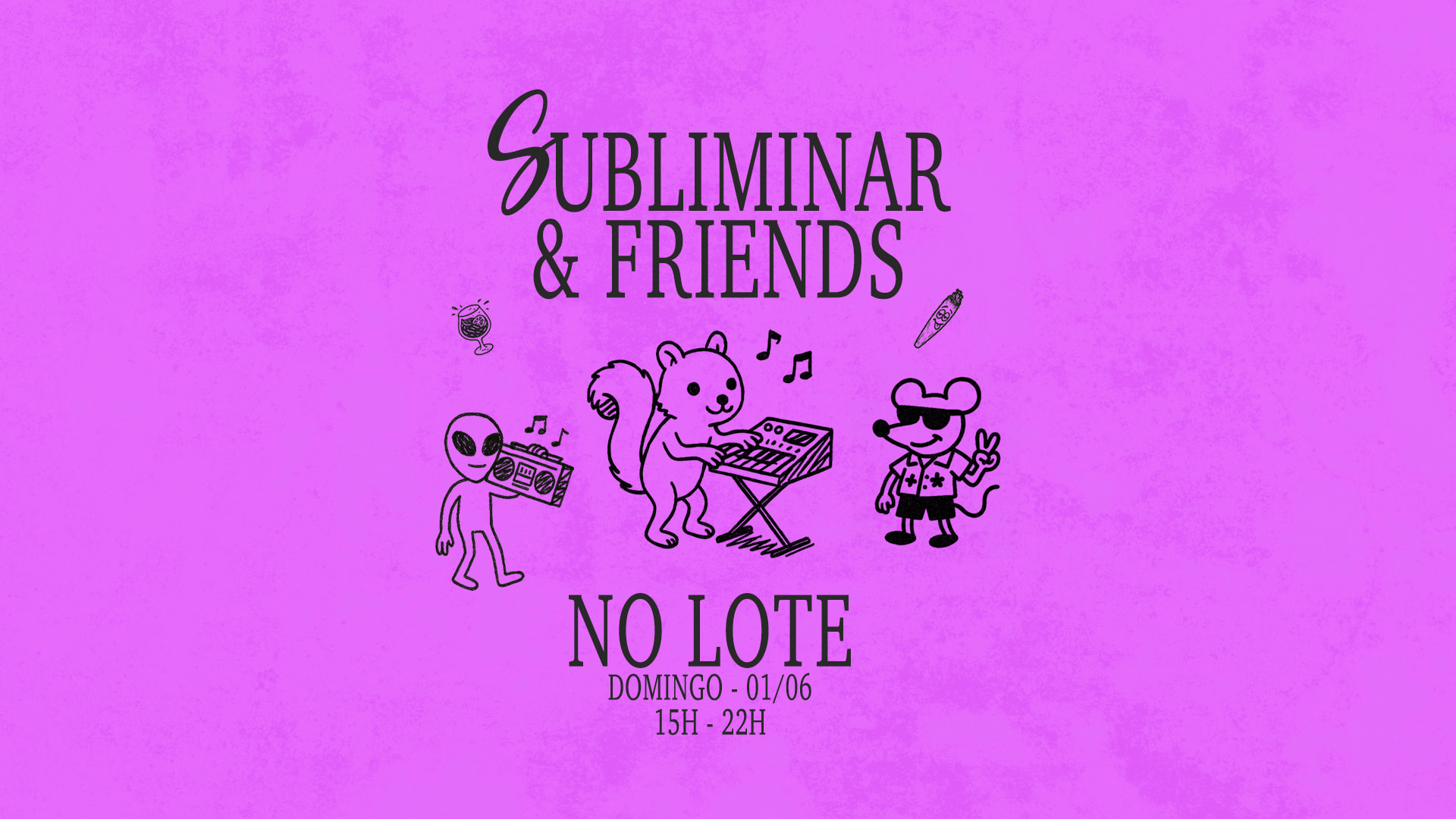 Subliminar & Friends No Lote Cover