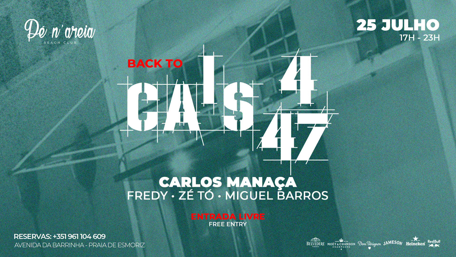 Back To Cais 447 · Pé N' Areia Cover