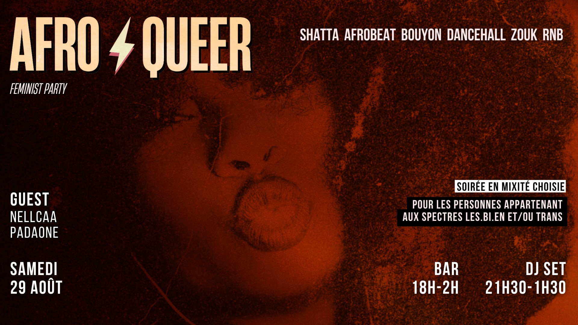Afro Queer Feminist Party 29.08 Cover