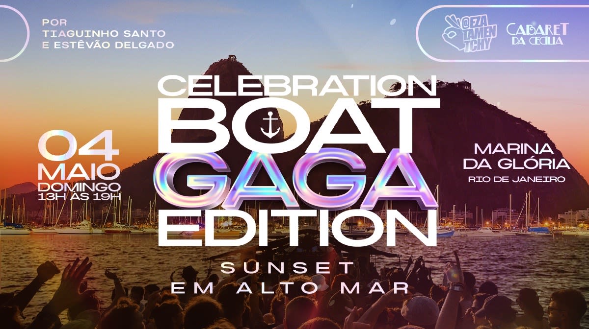 Celebration Boat Gaga Edition Sunset Em Alto Mar Cover