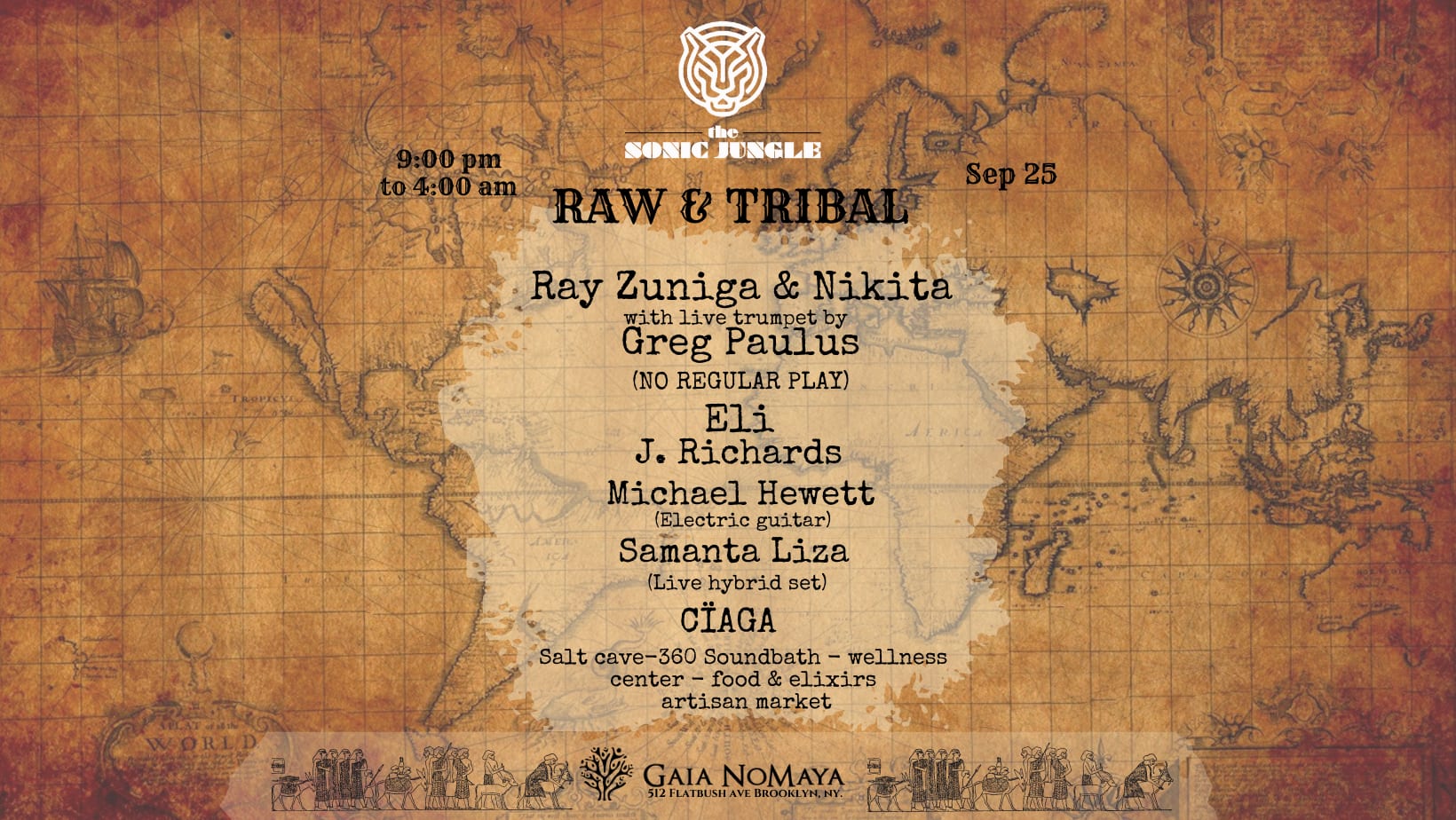 Sonic Jungle Presents: Raw & Tribal Cover