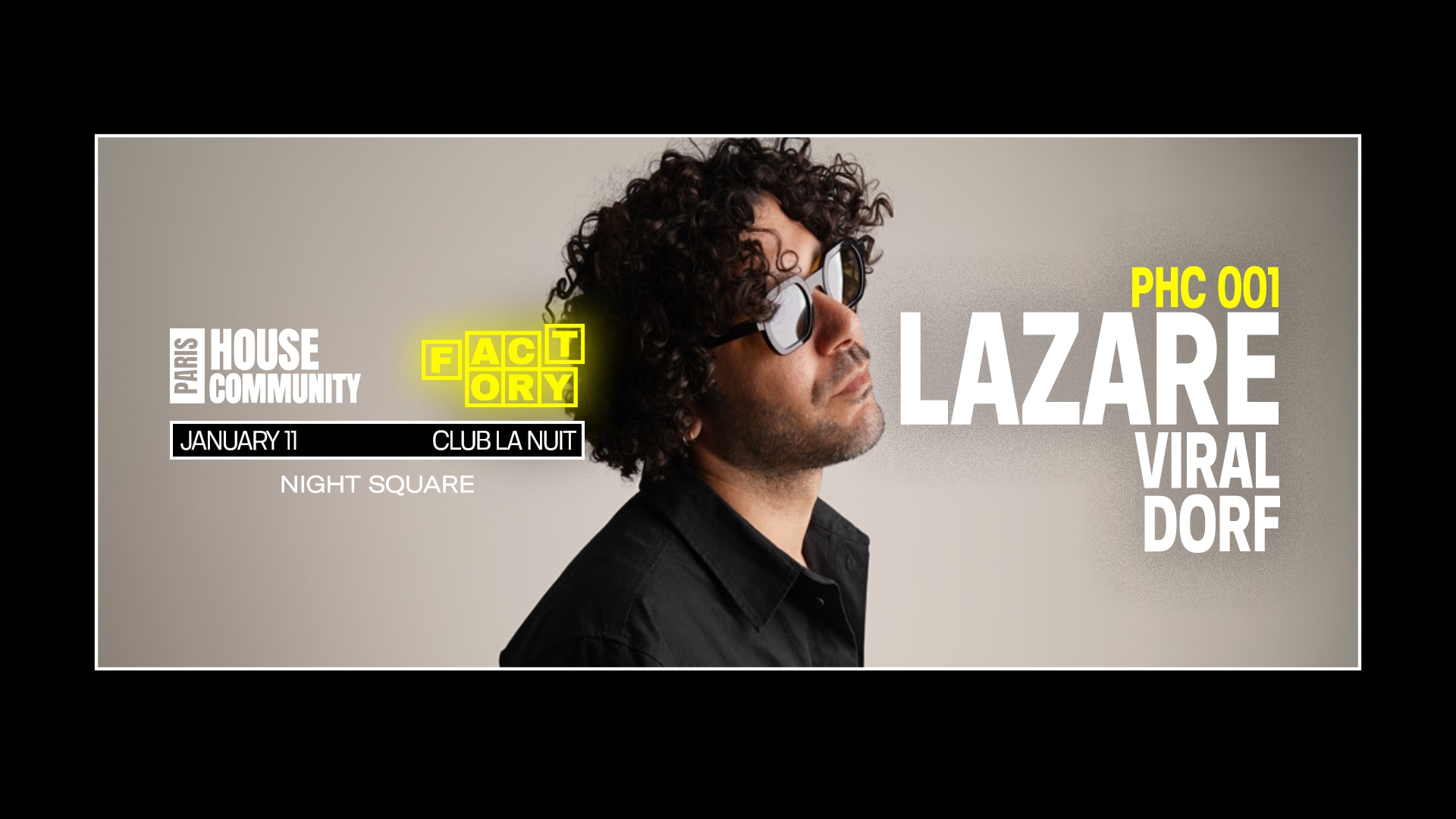 Paris House Community X Factory Invites Lazare (1st Edition) Cover