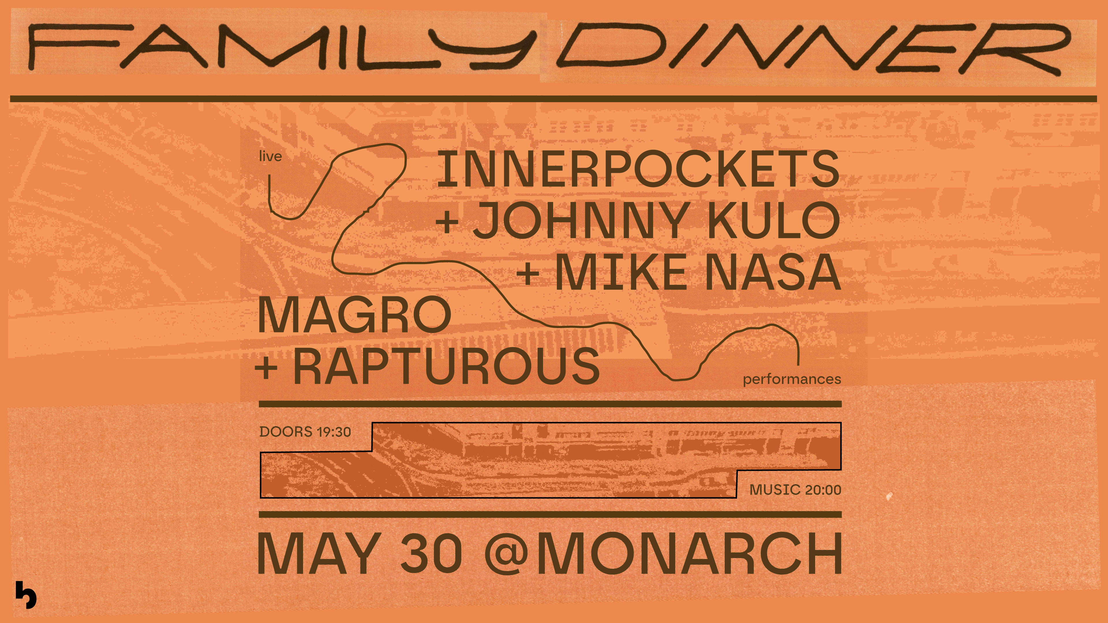 Family Dinner: Magro, Mike Nasa, Johnny Kulo, Rapturous Cover