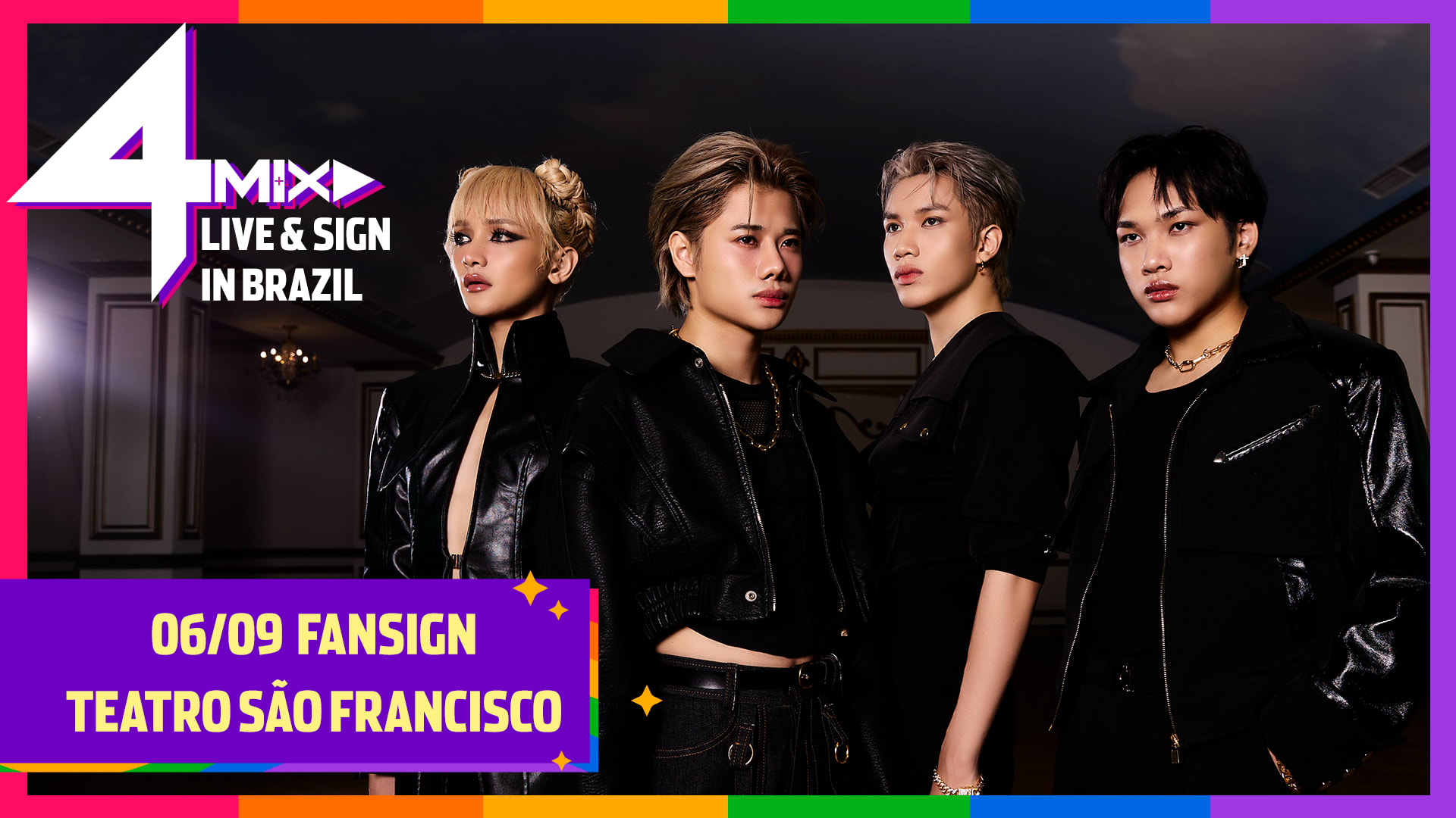 4mix Em São Paulo: Fansign - 4mix Live & Sign In Brazil Cover