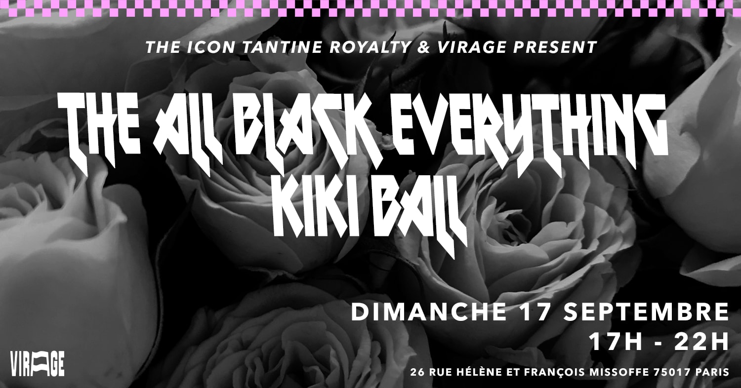 All Black Everything : Kiki Ball Cover
