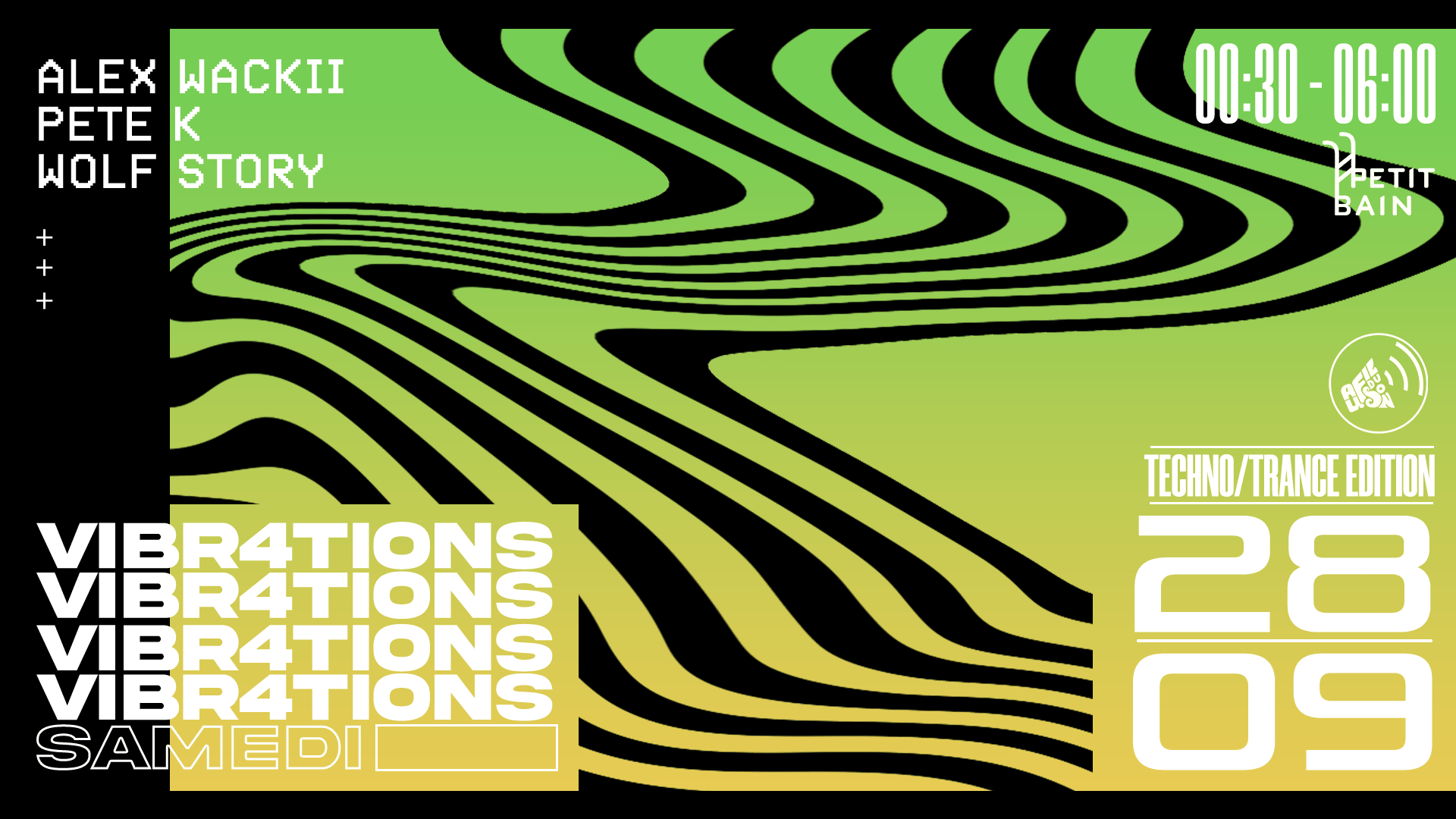 Vibr4tions X Petit Bain - Techno Trance Edition Cover