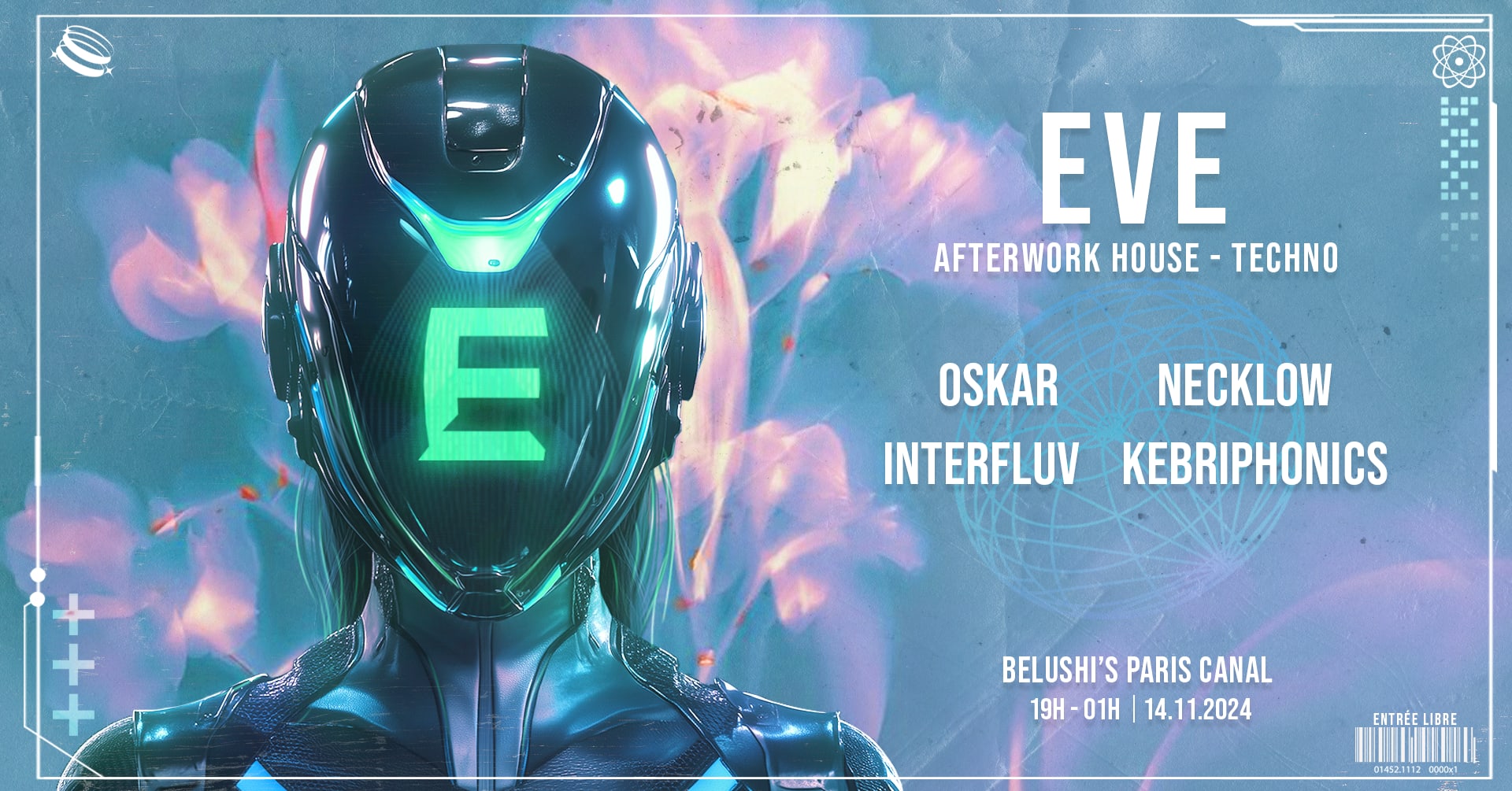 Gratuit - Eve #02 - Afterwork House/Techno - Bar Petits Prix Cover