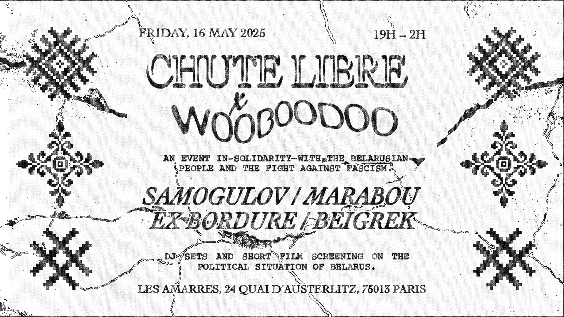 Chute Libre X Wooboodoo Cover