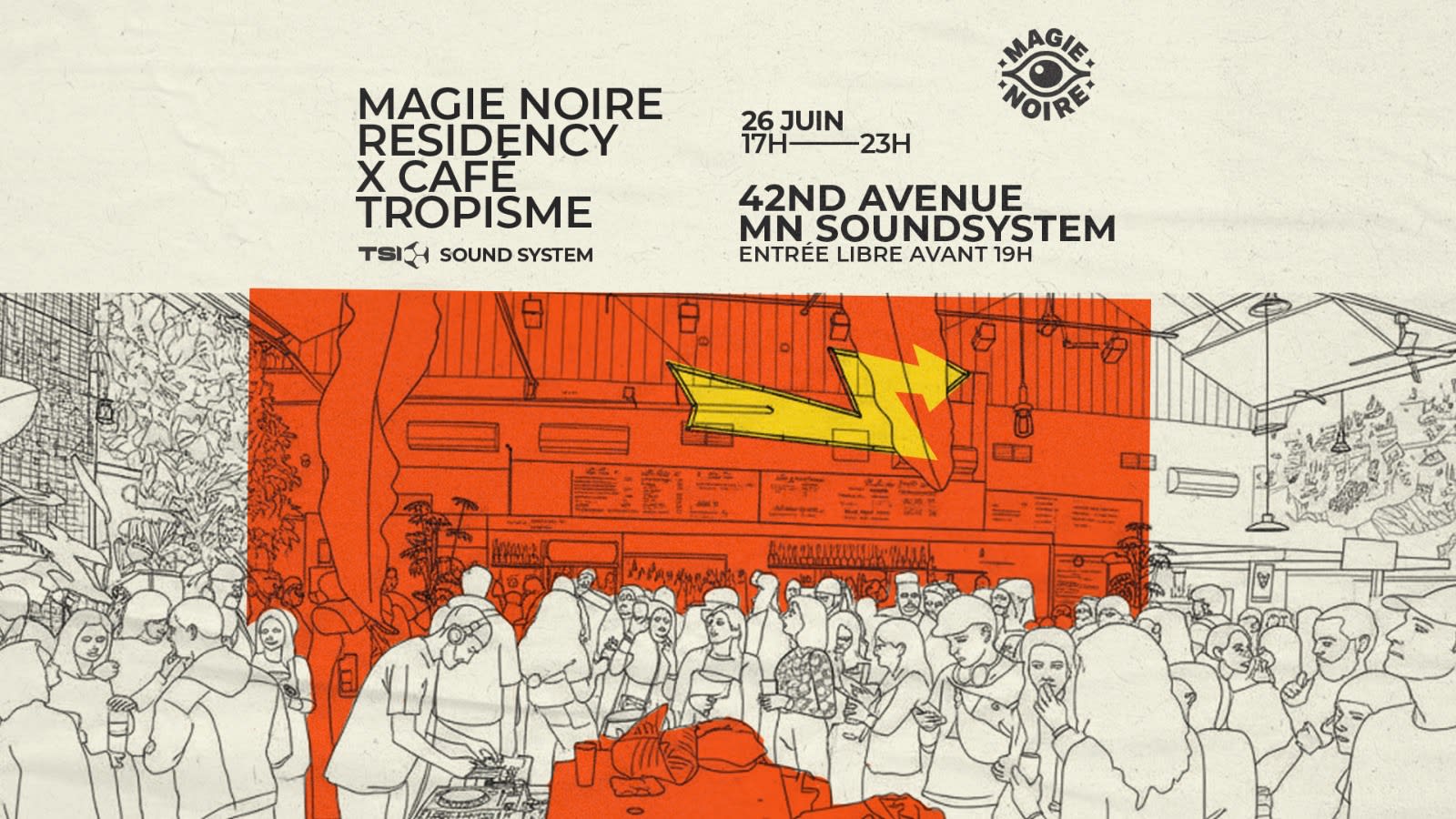 Magie Noire Residency #3 W/ 42nd Avenue (Amsterdam) Cover