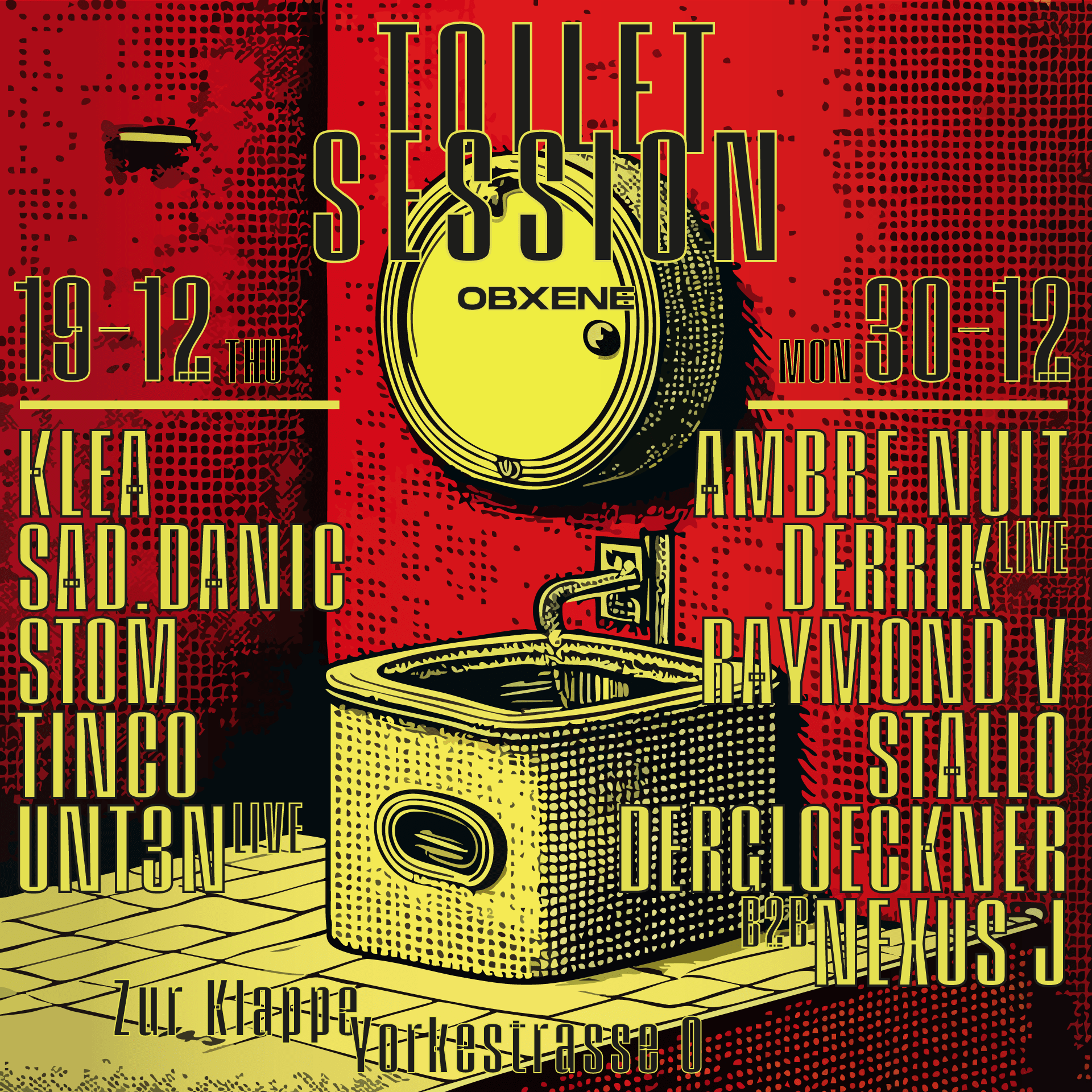 Toilet Session Xmas Cover