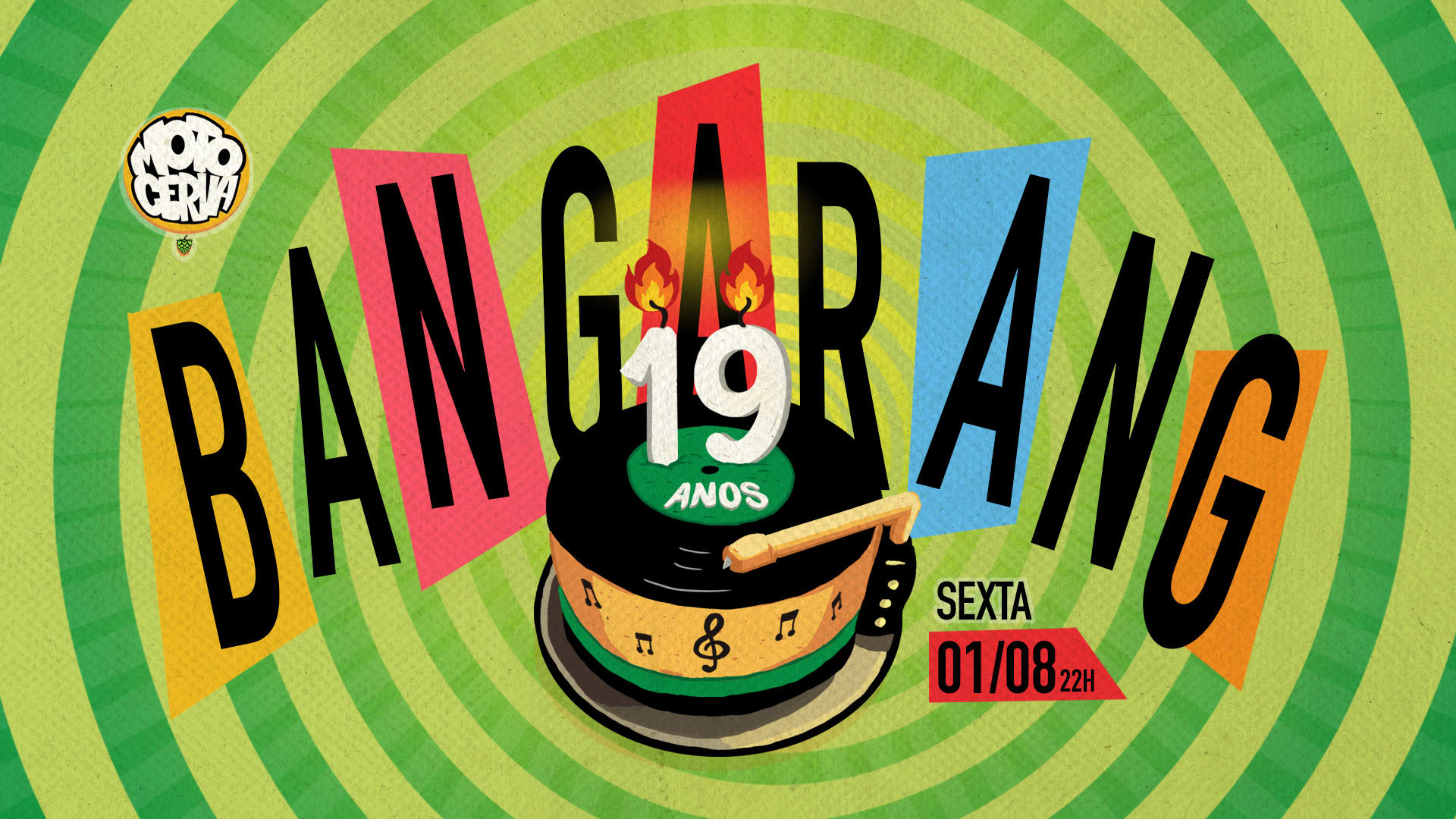 Bangarang Dezenove Anos Cover