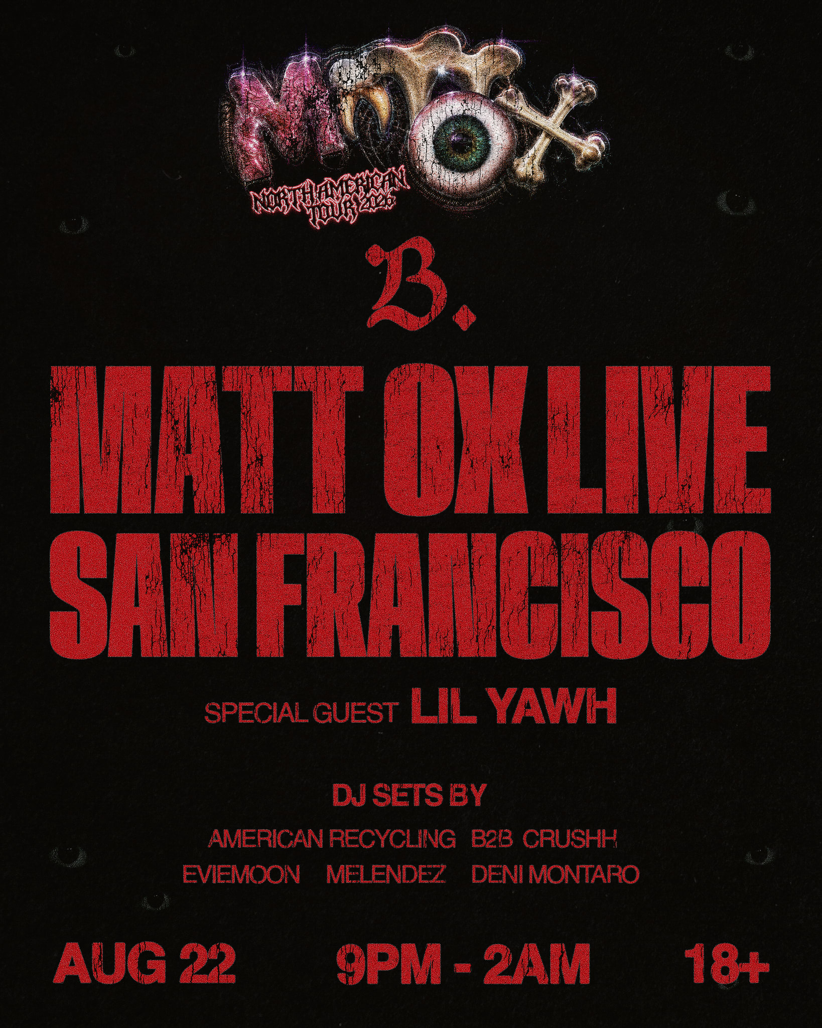 Matt Ox [Live] W/ Special Guest Lil Yawh Cover